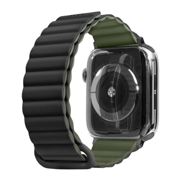 NOVI SPORT Watch Strap for Apple Watch Series 4-10 & SE & ULTRA - BLACK