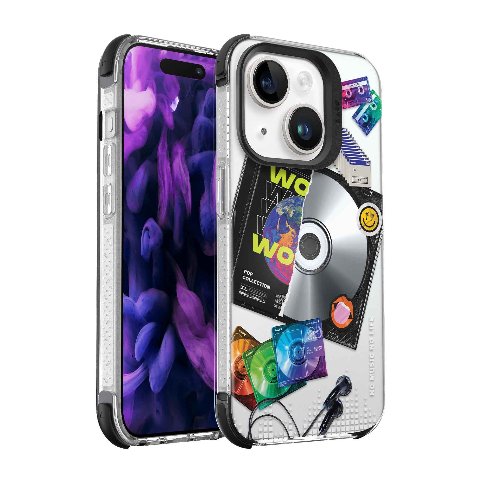 Laut Pop Retro Music for iPhone 15 colourful (L_IP23A_POP_RM) Laut Pop Retro Music for iPhone 15 colourful (L_IP23A_POP_RM)