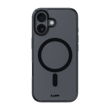 CRYSTAL FLURO case for iPhone 17 Series - CLEAR BLACK