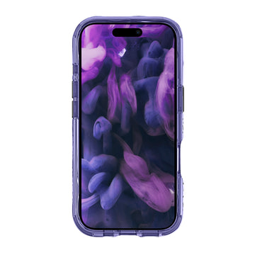 CRYSTAL MATTER X case for iPhone 17 Series - PURPLE CRYSTAL