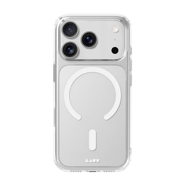 CRYSTAL FLURO case for iPhone 17 Series - CLEAR LIGHT GREY