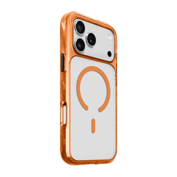 CRYSTAL MATTER X case for iPhone 17 Series - ORANGE