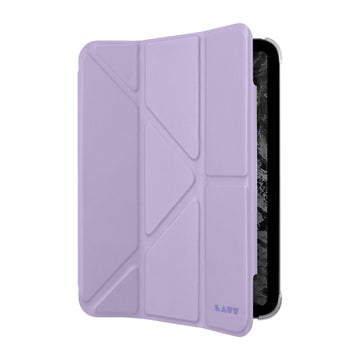 HUEX FOLIO Versatile Stand case with Stylus Pen Slot for iPad mini 7 / iPad mini 6 - PURPLE