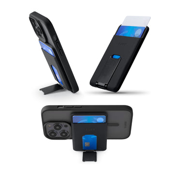 FLEXI PROP Card Holder Compatible with MagSafe - BLACK