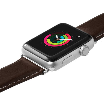 Oxford Watch Strap for Apple Watch Series 4-10 & SE & ULTRA - Espresso