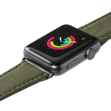 Technical Watch Strap for Apple Watch Series 4-10 & SE & ULTRA & ULTRA - Military Green