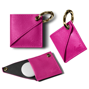 PRESTIGE case for AirTag - TAN BROWN