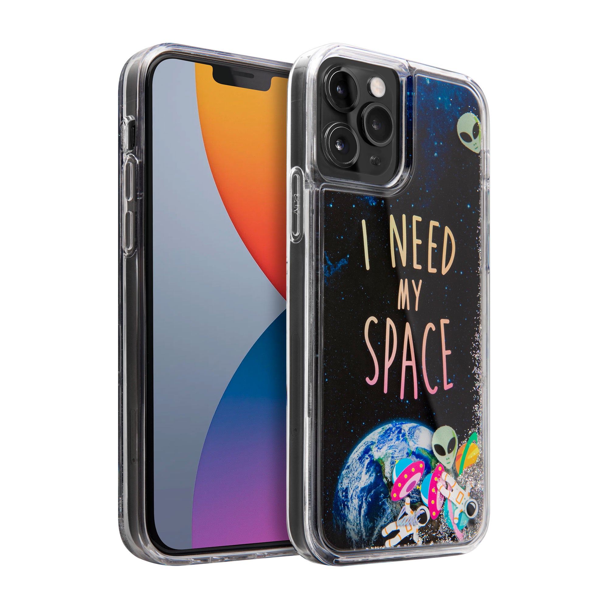 SPACE Liquid Glitter case for iPhone 12 series