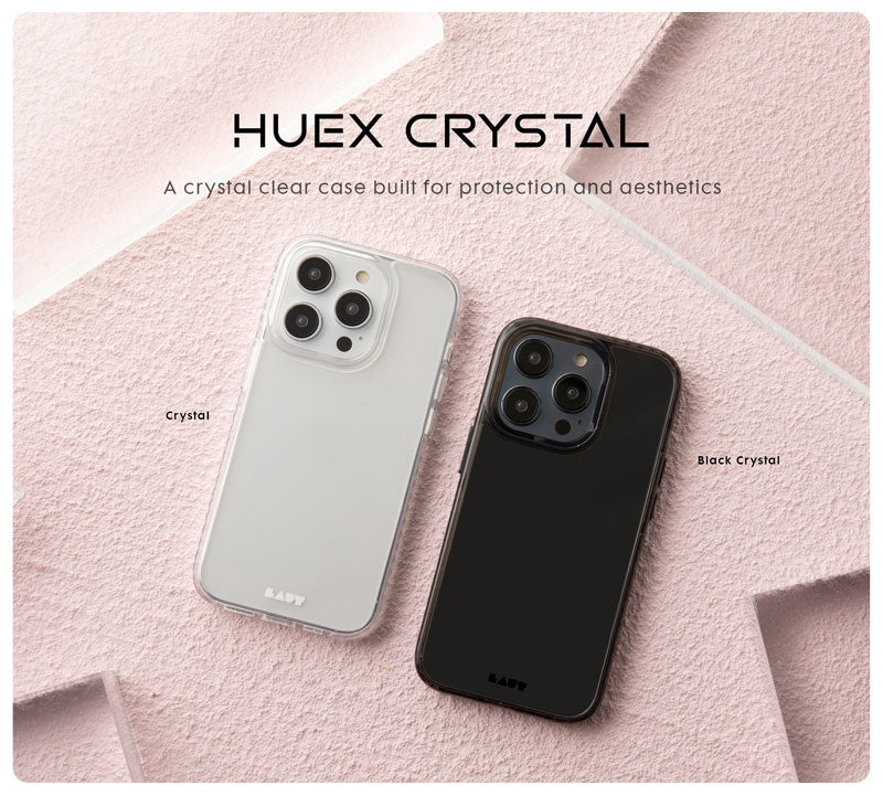 HUEX CRYSTAL case for iPhone 14 Plus Pro Pro Max