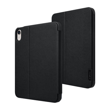 PRESTIGE FOLIO case with Pencil Holder for iPad mini 7 / iPad mini 6 - Black