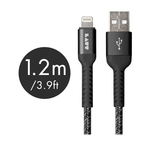 LAUT-LINK TOUGH MATTER 1.2m/3.9ft USB A to Lightning Cable-Cable-For iPhone / iPod / iPad series