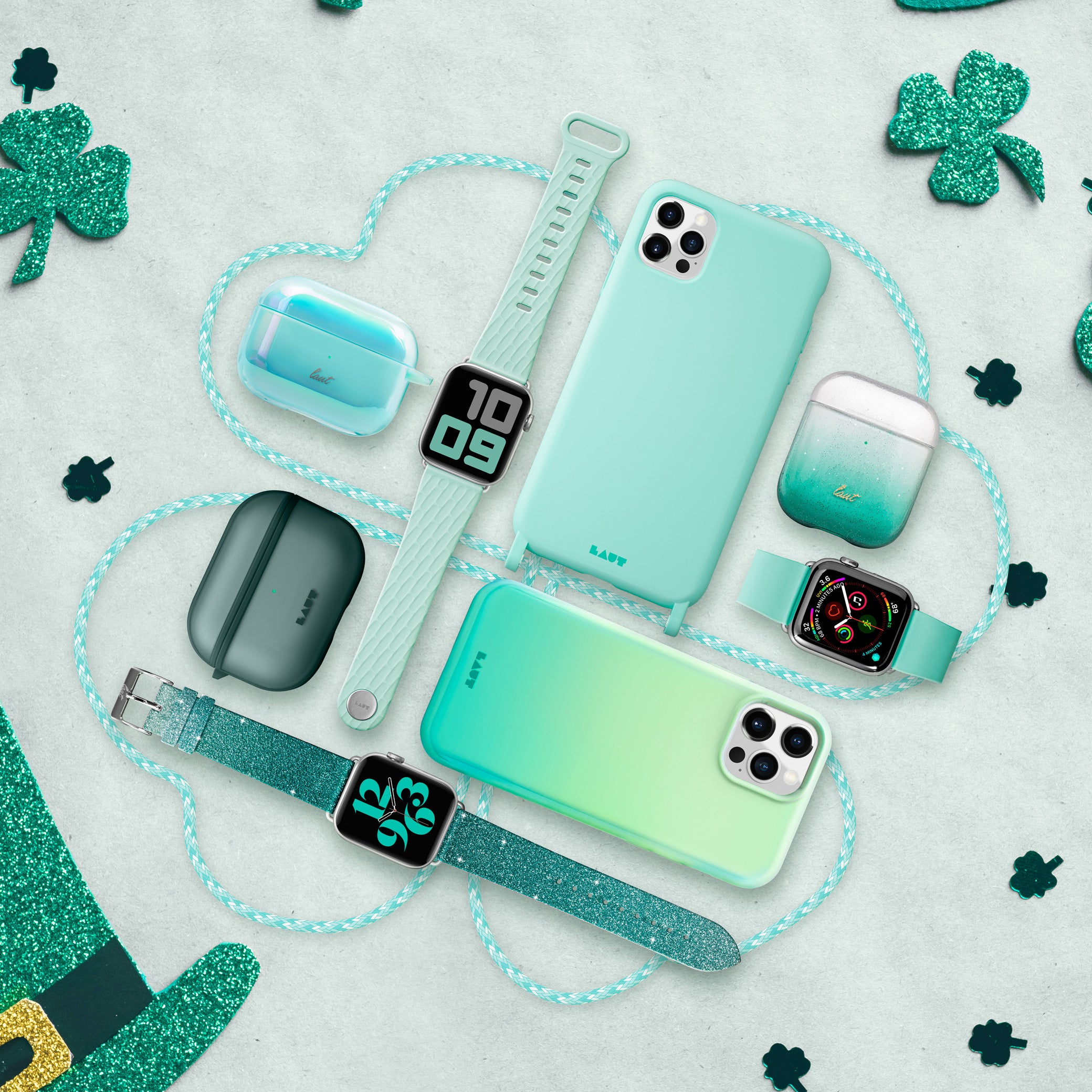 Pinch-Proof LAUT Products for St. Patrick's Day 🍀