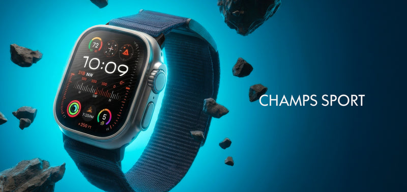 CHAMPS SPORT Watch Strap for Apple Watch Series 4-10 & SE  & ULTRA
