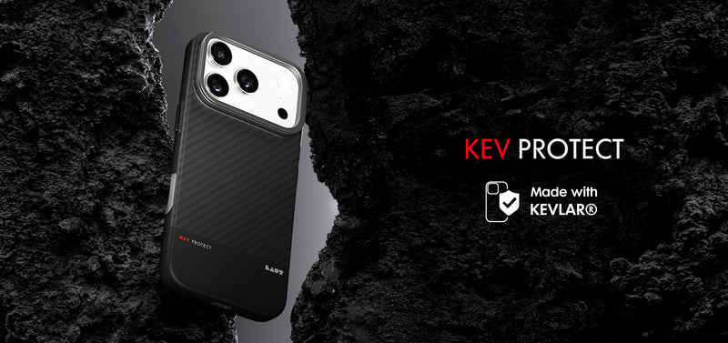 KEV PROTECT Dupont Aramid Fiber case for iPhone 17 Series