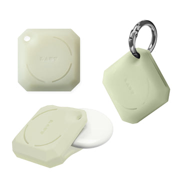 HUEX GEM case for AirTag - Glow in the Dark