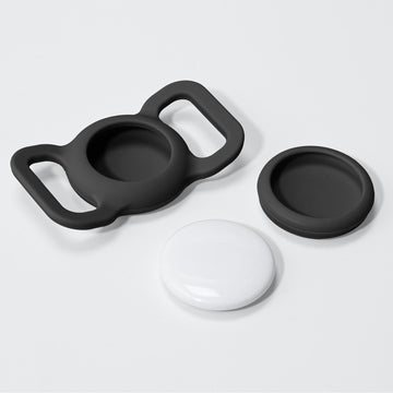 PET TAG for AirTag case for AirTag - BLACK