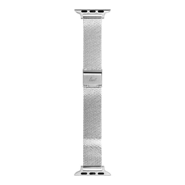 LINKS ARCTIC Watch Strap for Apple Watch Series 4-10 & SE & ULTRA - SLIVER