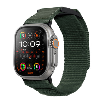 CHAMPS SPORT Watch Strap for Apple Watch Series 4-10 & SE  & ULTRA - GREEN