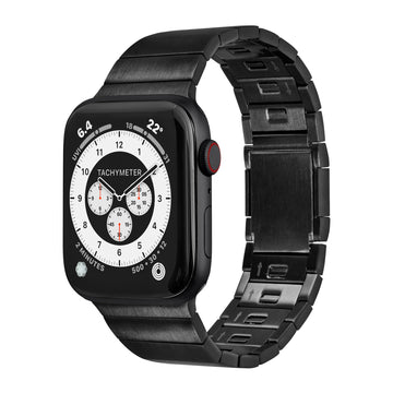 LINKS 2.0 Watch Strap for Apple Watch Series 4-10 & SE & ULTRA - Black