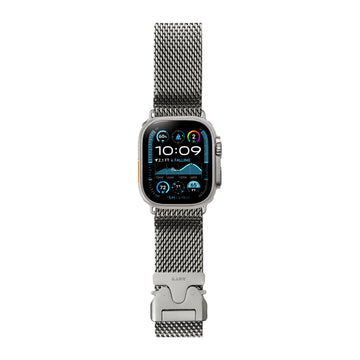SATURN LOOP Watch Strap for Apple Watch Series 4-10 & SE & ULTRA - TITANIUM