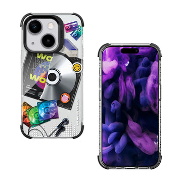 POP RETRO MUSIC case for iPhone 15 Series - 