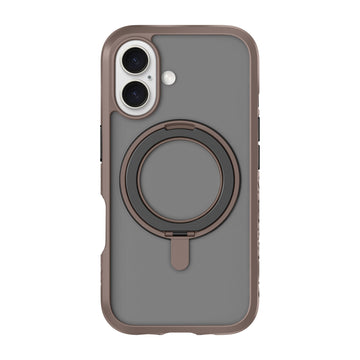 CRYSTAL MATTER case for iPhone 16 Series - EARTH BROWN
