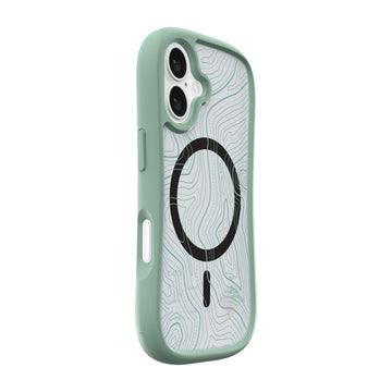 POP ADVENTURE case for iPhone 16 Series - SILT GREEN