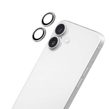 PRIME GLASS CAMERA RING PROTECTOR for iPhone 16 Series - SLIVER