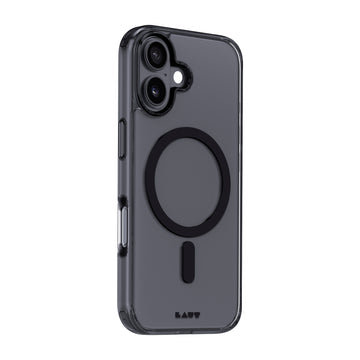 CRYSTAL FLURO case for iPhone 17 Series - CLEAR BLACK
