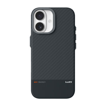 KEV PROTECT Dupont Aramid Fiber case for iPhone 17 Series - BLACK
