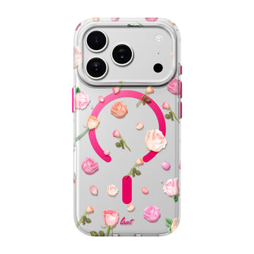 BLOSSOM LUXE case for iPhone 17 Series - PINK ROSES