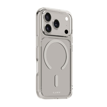 CRYSTAL FLURO case for iPhone 17 Series - CLEAR GREY
