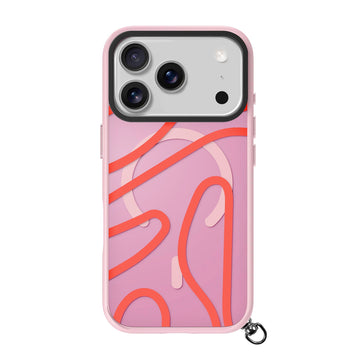 KEYKO POP case for iPhone 17 Series - ROSY WAVE
