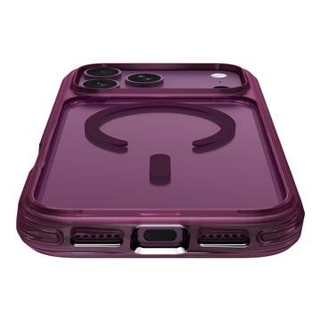 CRYSTAL MATTER X case for iPhone 18 Pro Series - PLUM CRYSTAL