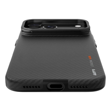 KEV PROTECT Aramid Fiber case for iPhone 18 Pro Series - BLACK