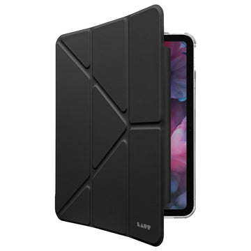 HUEX FOLIO Versatile Stand case with Stylus Pen Slot for iPad Pro 13-inch (2024) - BLACK