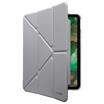HUEX FOLIO Versatile Stand case with Stylus Pen Slot for iPad Pro 11-inch (2024) - GREY
