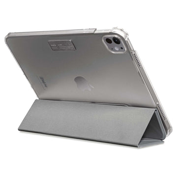 HUEX FOLIO Versatile Stand case with Stylus Pen Slot for iPad Pro 11-inch (2024) - GREY