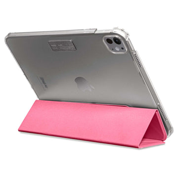 HUEX FOLIO Versatile Stand case with Stylus Pen Slot for iPad Pro 13-inch (2024) - PINK