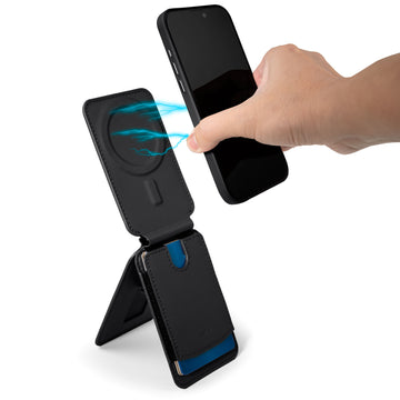 MAGADD Card Wallet Compatible with MagSafe - BLACK
