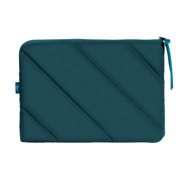 POP COTTON Protective Sleeve for 14-inch Laptop - LAKE GREEN