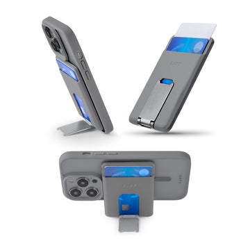 FLEXI PROP Card Holder Compatible with MagSafe - GREY