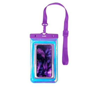 POP AQUA IP68 Waterproof Phone Pouch - HOLOGRAPHIC