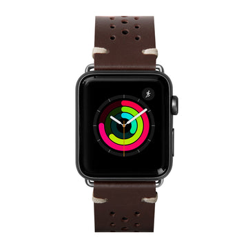 Heritage Watch Strap for Apple Watch Series 4-10 & SE  & ULTRA - Burgundy