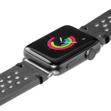 Heritage Watch Strap for Apple Watch Series 4-10 & SE  & ULTRA - Slate Grey