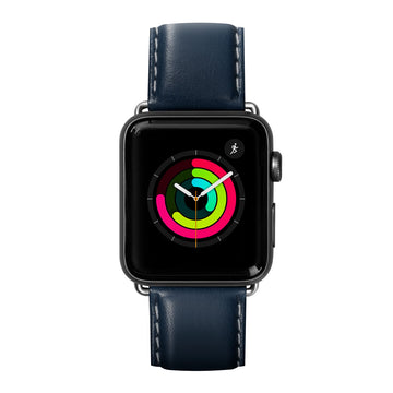 Oxford Watch Strap for Apple Watch Series 4-10 & SE & ULTRA - Indigo