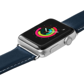 Oxford Watch Strap for Apple Watch Series 4-10 & SE & ULTRA - Indigo