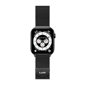 Steel Loop Watch Strap for Apple Watch Series 4-10 & SE & ULTRA - Black