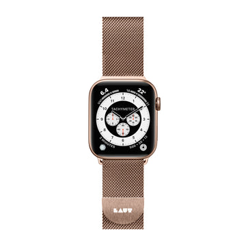 Steel Loop Watch Strap for Apple Watch Series 4-10 & SE & ULTRA - Gold