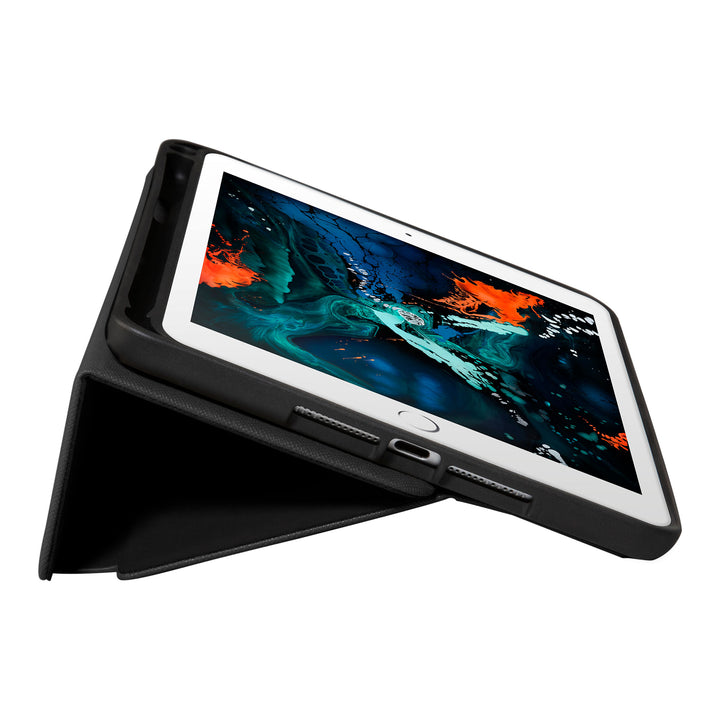 Custodia Stand Case Per IPad Mini 5 2019 - Cover Protettiva Con Funzione Wake/Sleep, Colore Nero - Foto 6